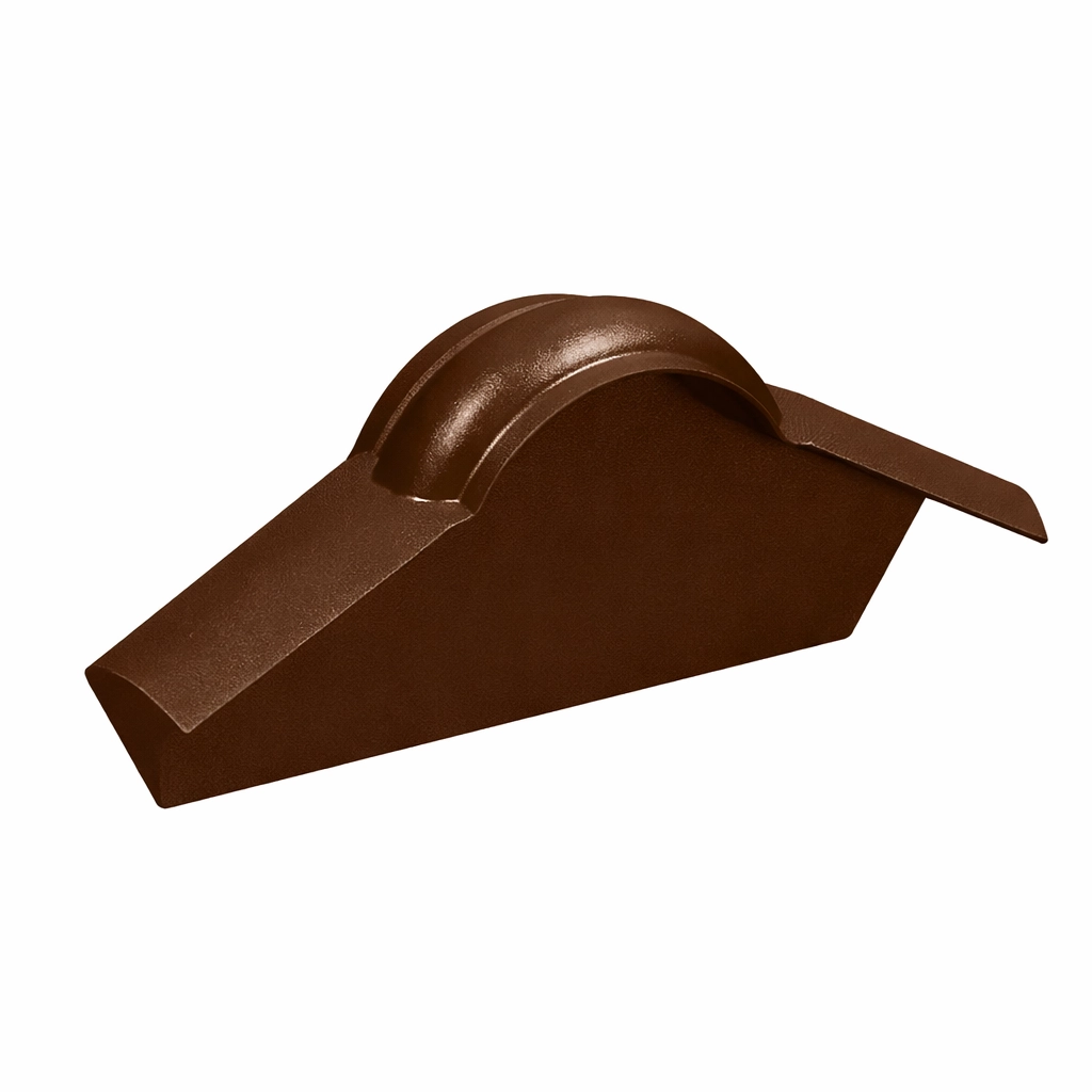 Capac de capăt - maro