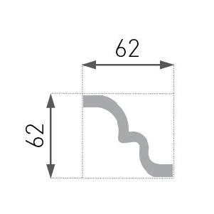 Plintă decorativă E-21