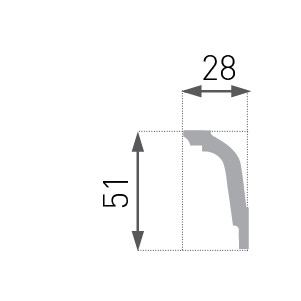 Plintă decorativă E-32