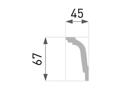 Plintă decorativă E-35