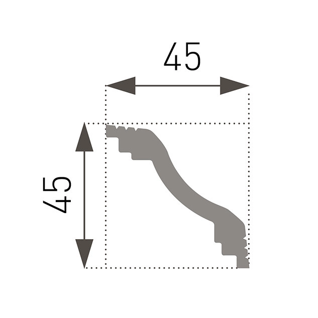 Plintă decorativă E-40