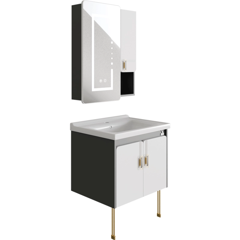 Dulap inferior și superior din PVC cu oglindă LED anti-ceață Z-2058