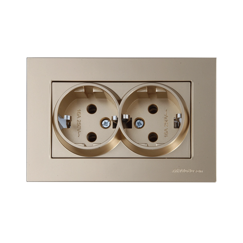 Priză shuko dublă 16A Dore Rita Mutlusan