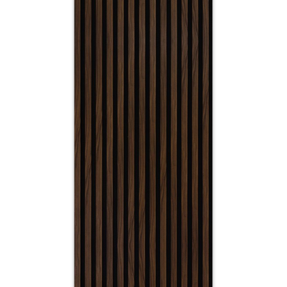 Panou MDF acustic 60x275cm nuc închis
