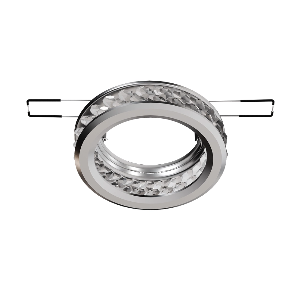 Luna de cristal crom rotund