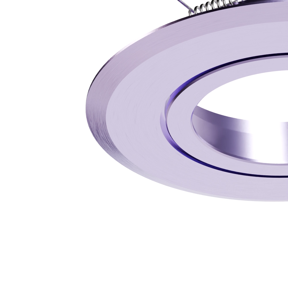 Aluminiu lună roz argintiu