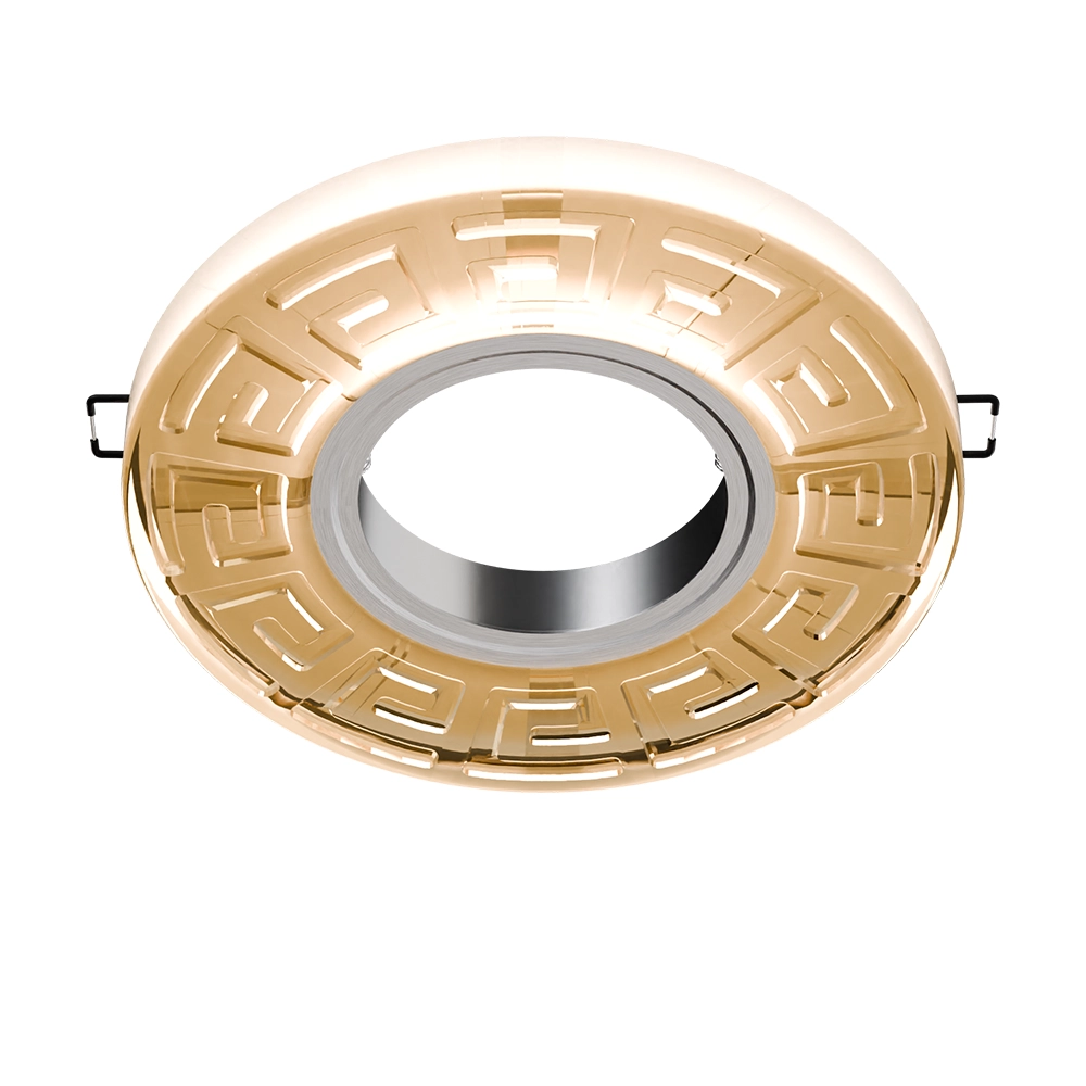 Lună de cristal aur