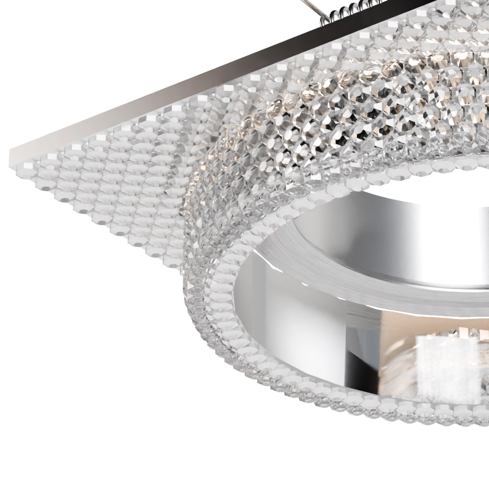 Lună de cristal pătrat