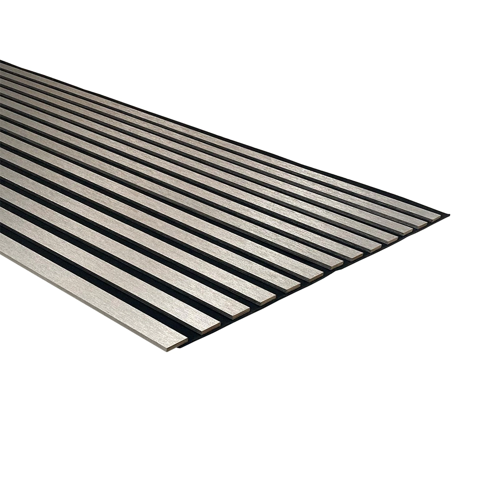 Panou MDF acustic 60x275cm argintiu