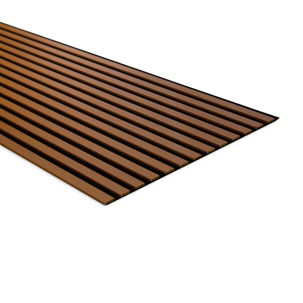 Panou MDF acustic 60x275cm Teak