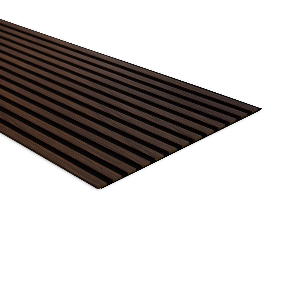 Panou MDF acustic 60x275cm nuc închis