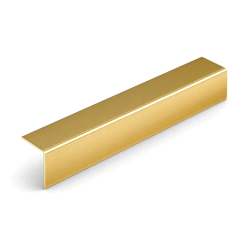 Colț din aluminiu - auriu
